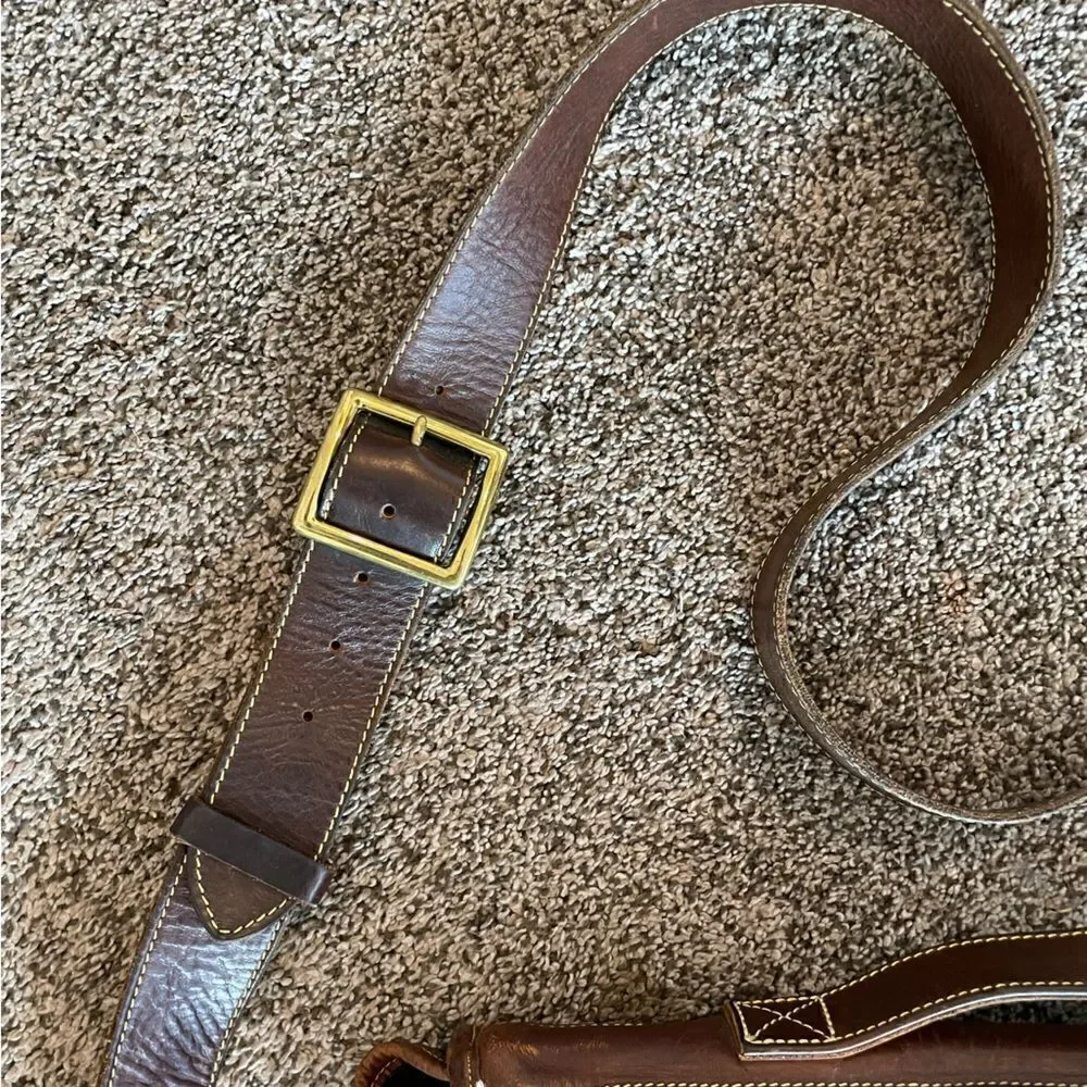 Dexter Leather Messenger Bag